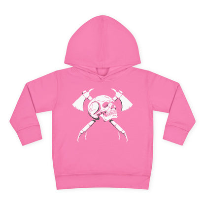 Toddler Pullover Fleece Digital Skull Hoodie