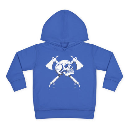 Toddler Pullover Fleece Digital Skull Hoodie